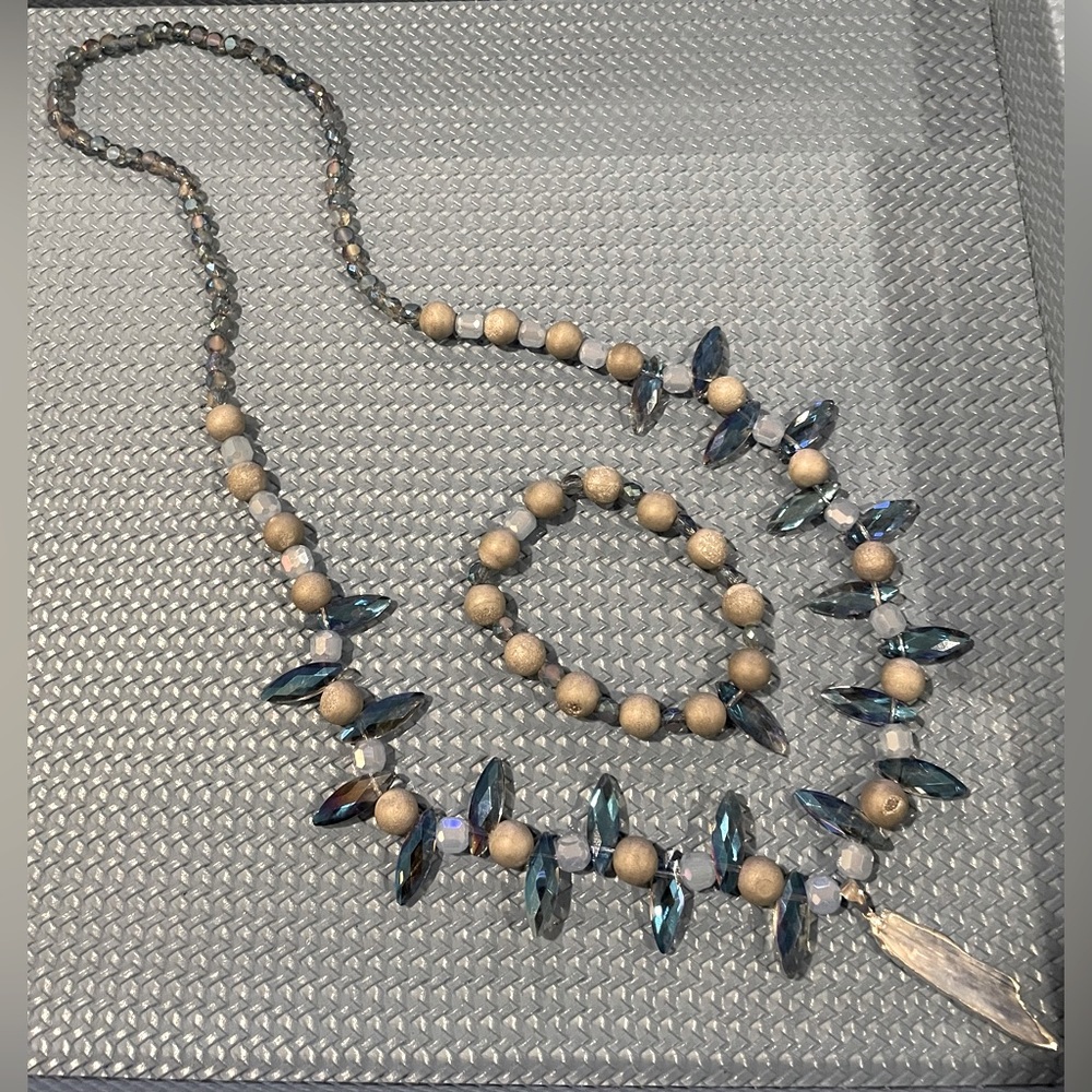 ✨ Handmade Stretch Necklace & Bracelet ✨